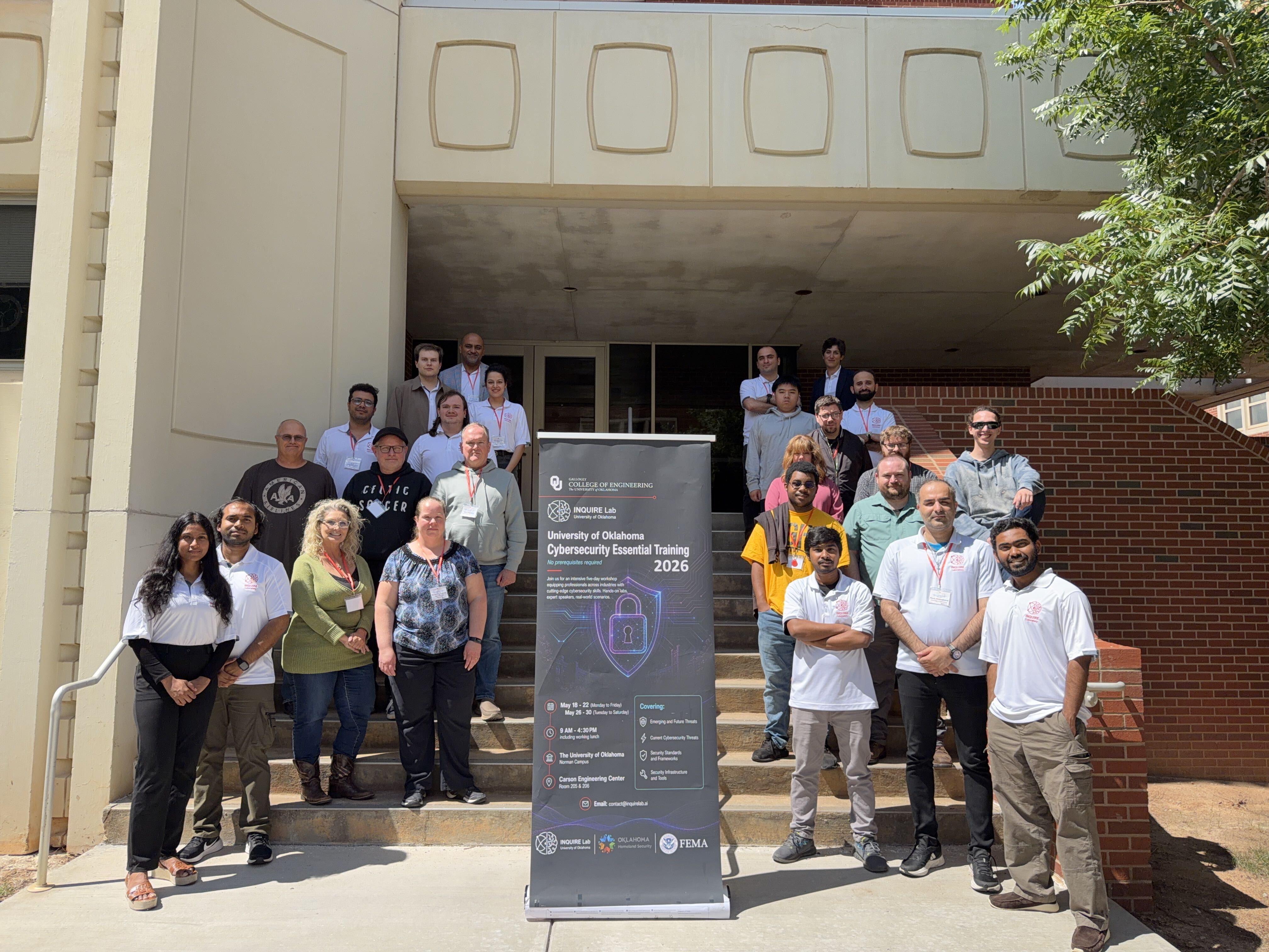 Cybersecurity workshop 2026 group photo 2